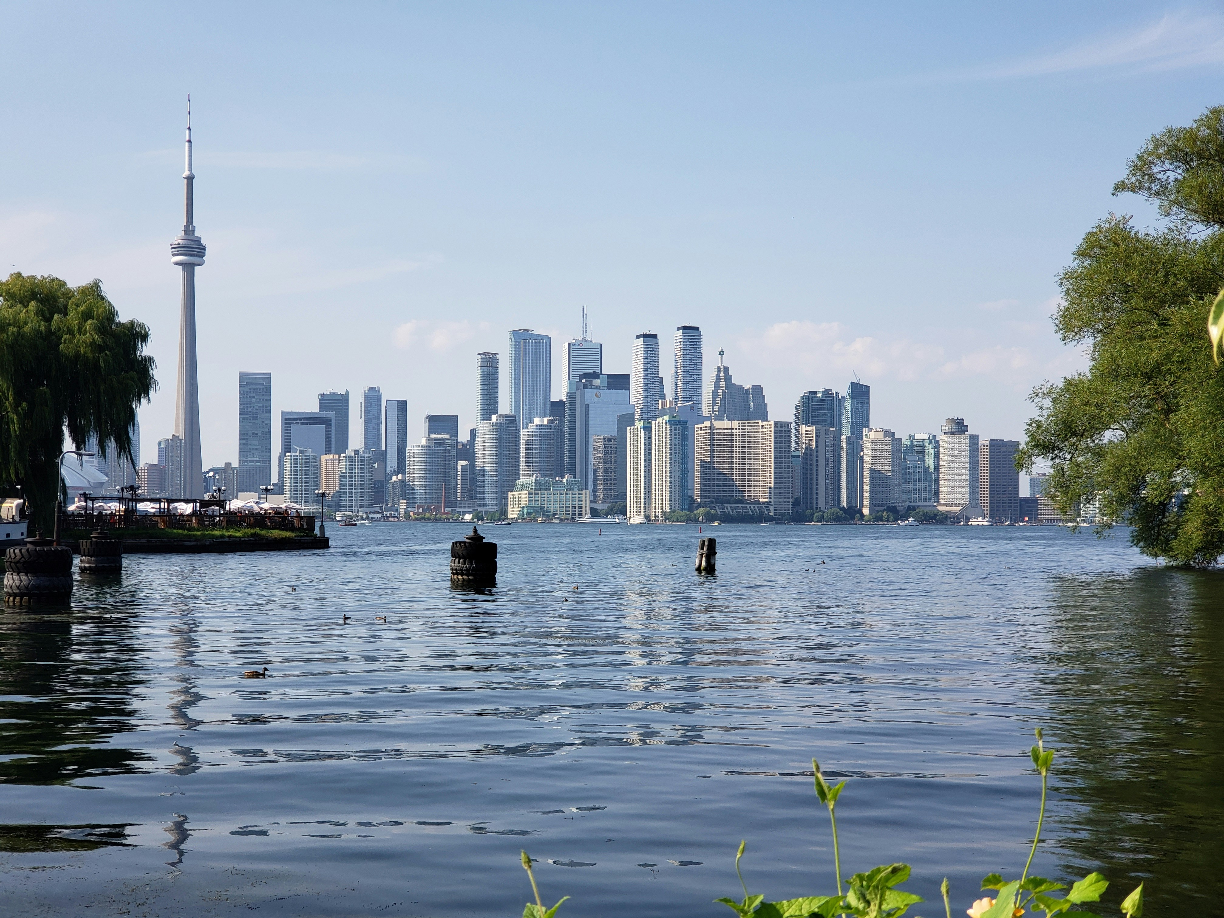 Toronto skyline from Lake Ontario